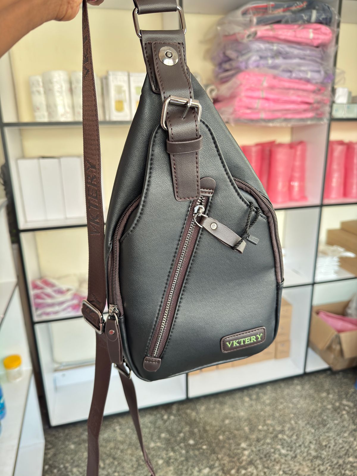 Trendy Fashionable chest/Shoulder bag
