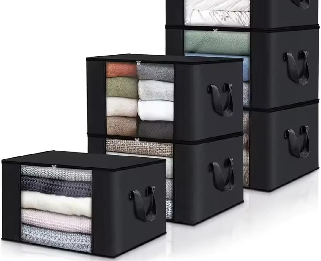 Canvas quilt /clothing storage organizer