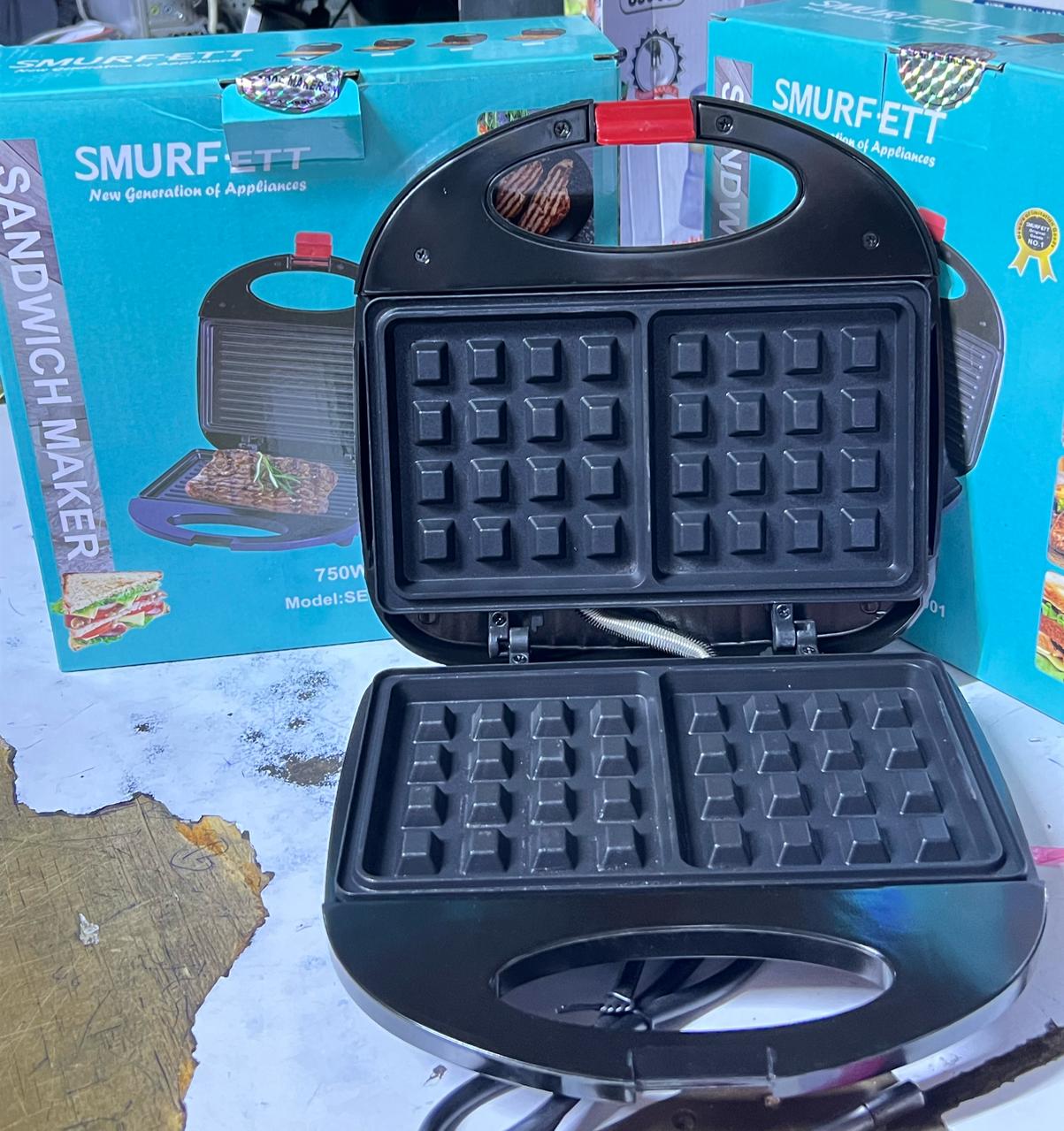 SMURFETT waffle maker 2 slot