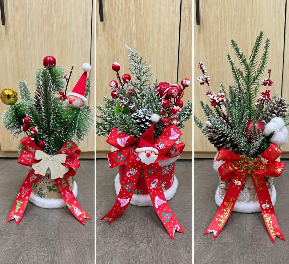 Small christmas centrepiece
