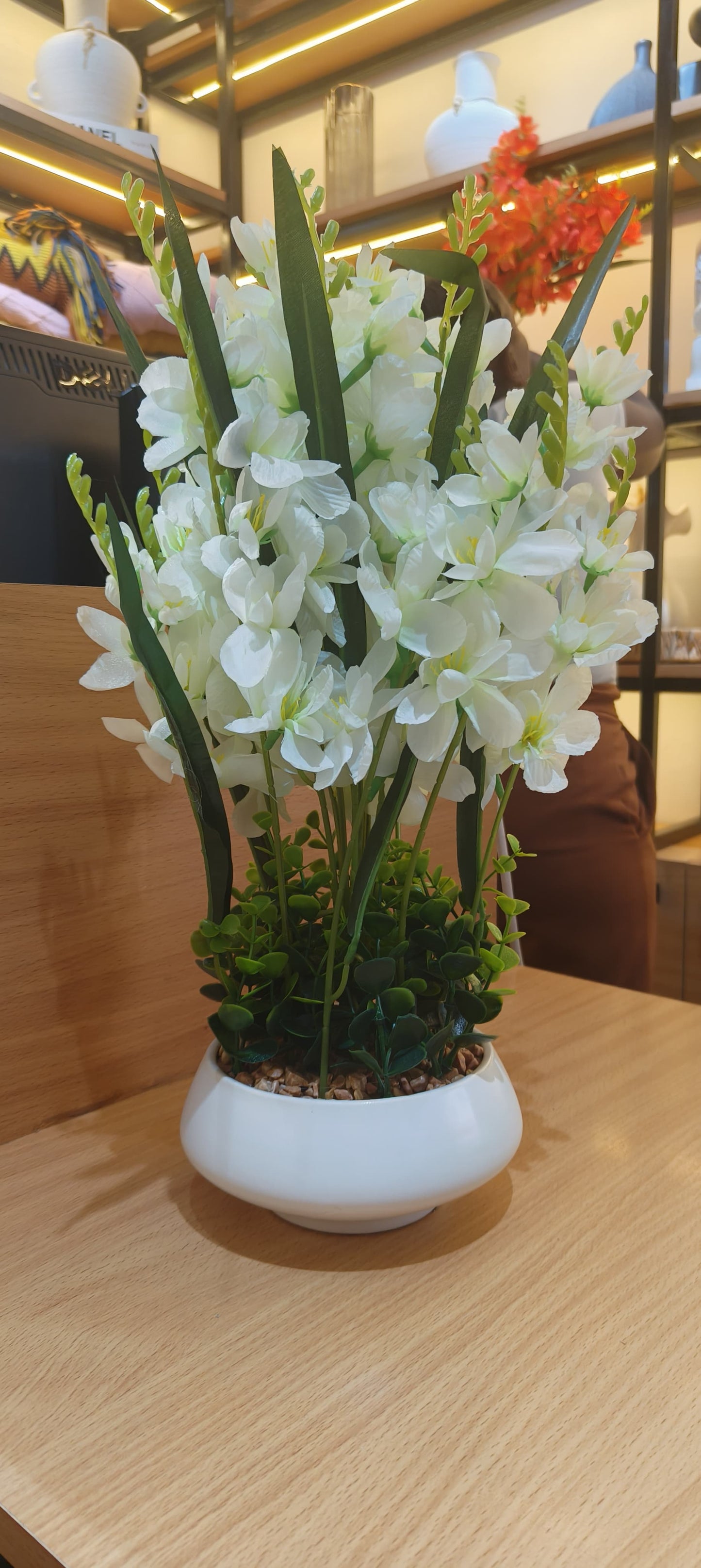 Table Top Big Potted Flowers