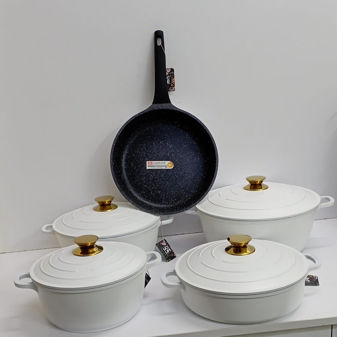 11PCS non-stick ucc life. HEAVY DUTY