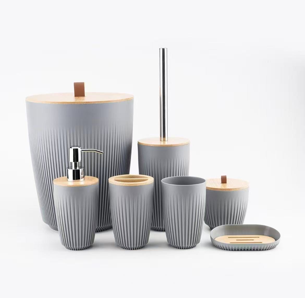 7 in 1 bathroom accessories set