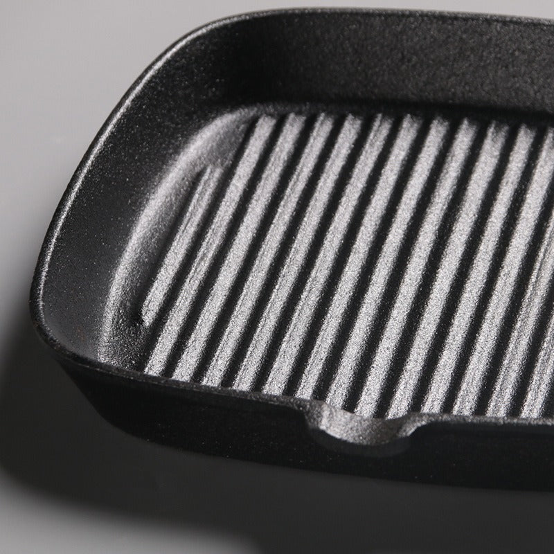 Thickened cast iron steak pan