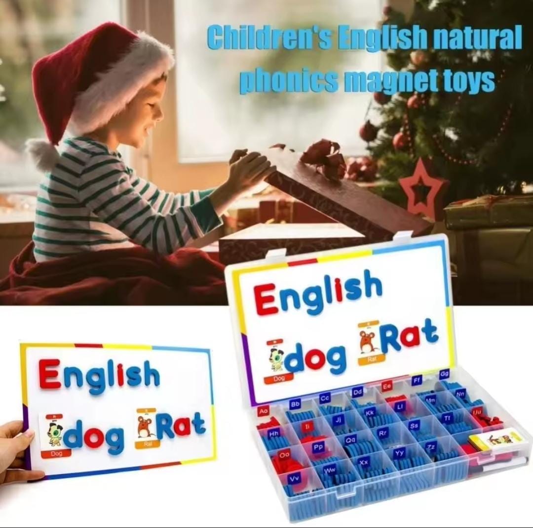 26 ENGLISH LETTERS MAGNETIC BLACKBOARD BOARD TOYS