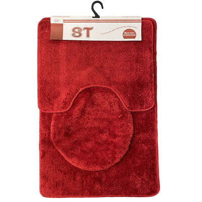 3pc Antislip bathroom mat sets