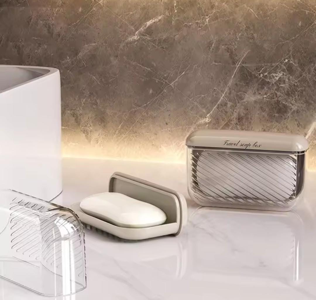 Acrylic soap holder