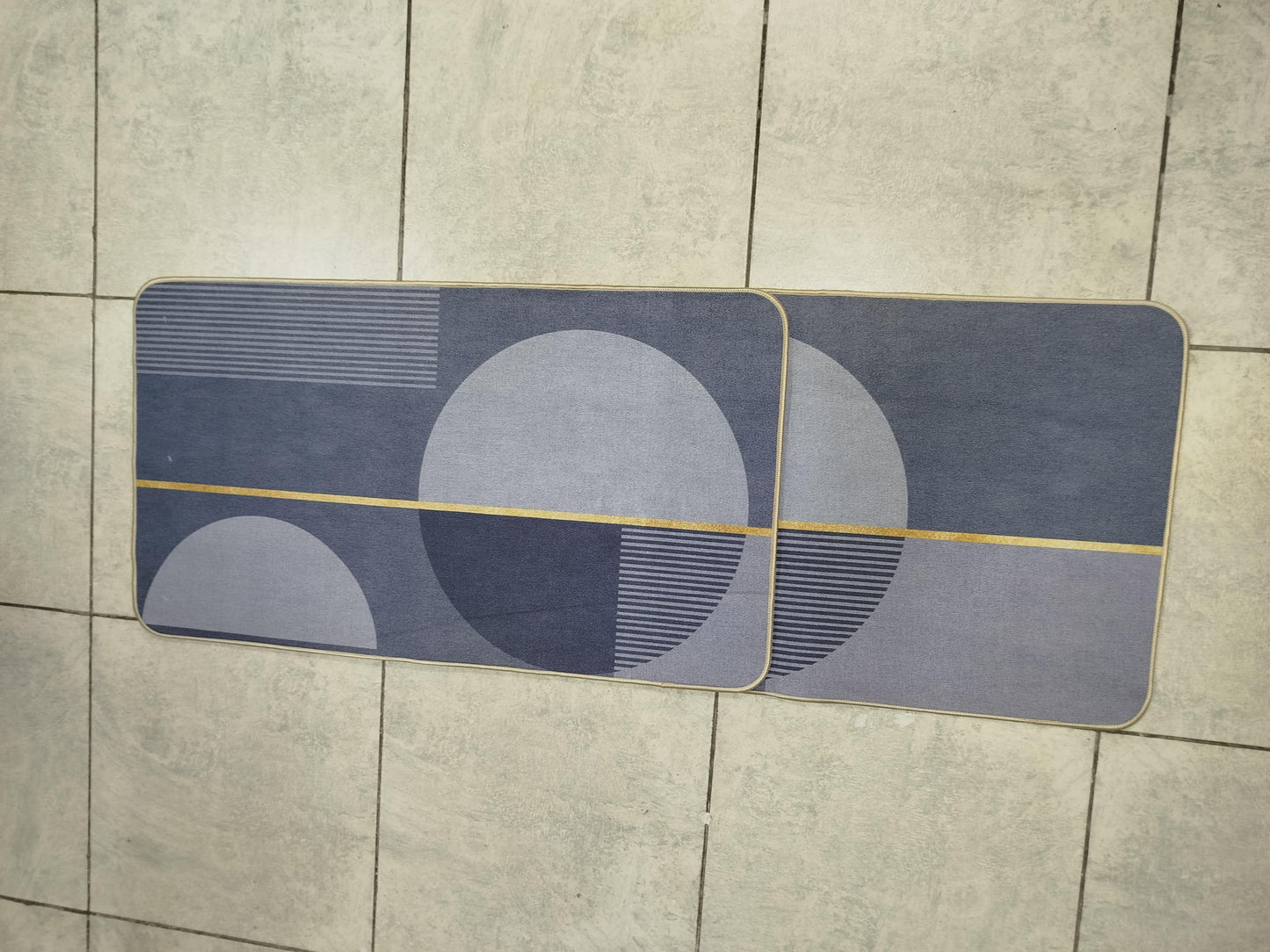 2 pcs Rubber Kitchen Mats