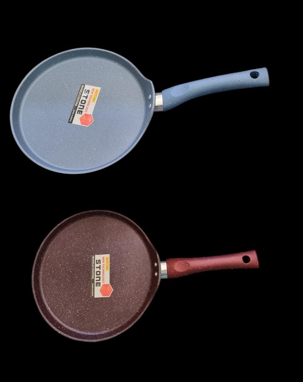 Stone Marble Coating 24cm Granite chapati pan