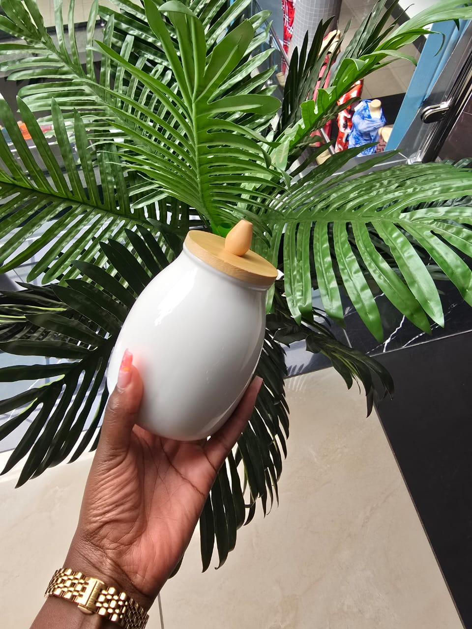 Single Ceramic Canister