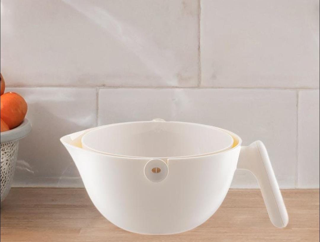 2-in-1 Vegetable Washing & Drainage Basket ✨