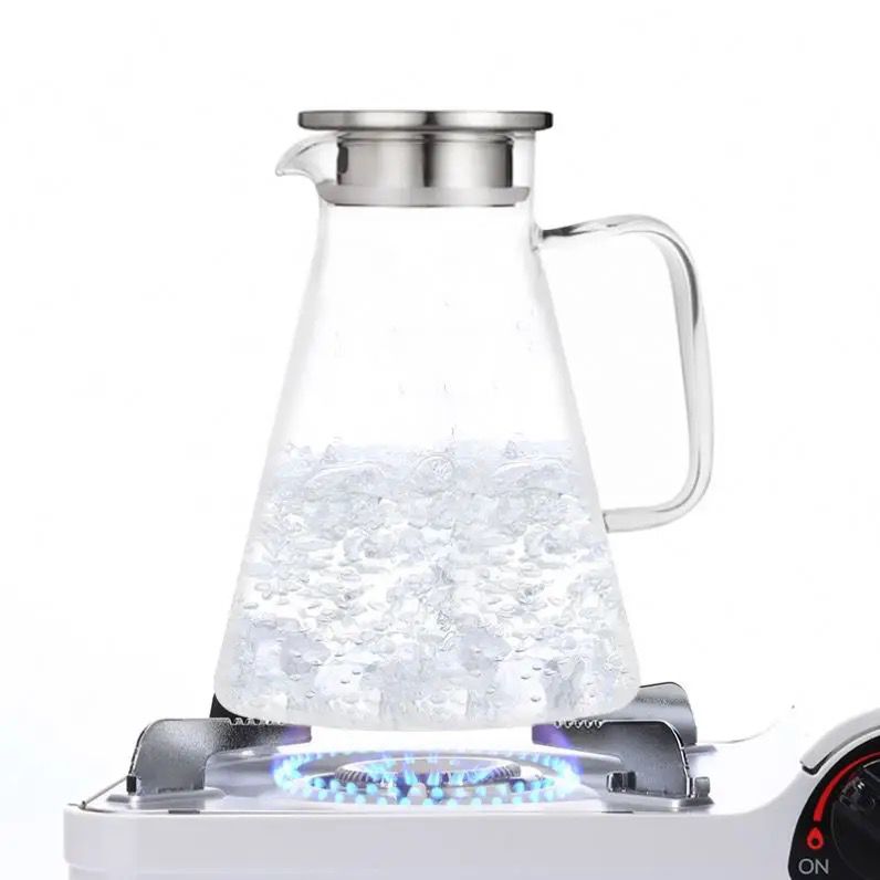 Cold/hot water, ice tea , wine ,coffee, milk, juice beverage glass pitcher