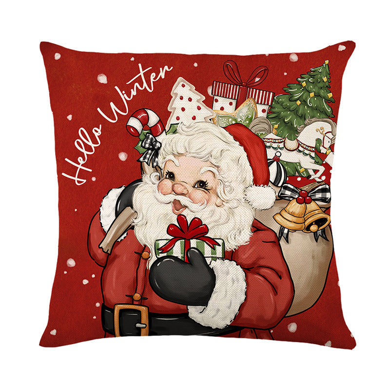 Christmas themed pillow cases