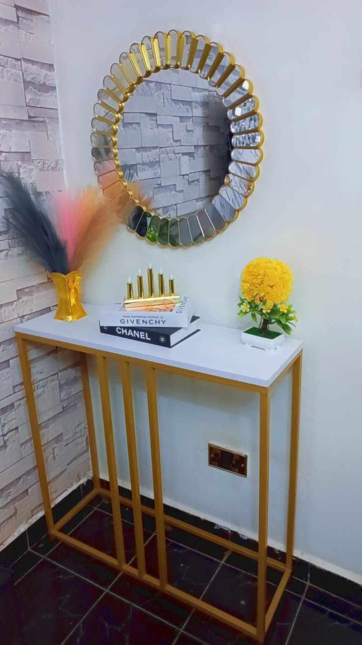 Sunburst Oval luxury wall decor mirror