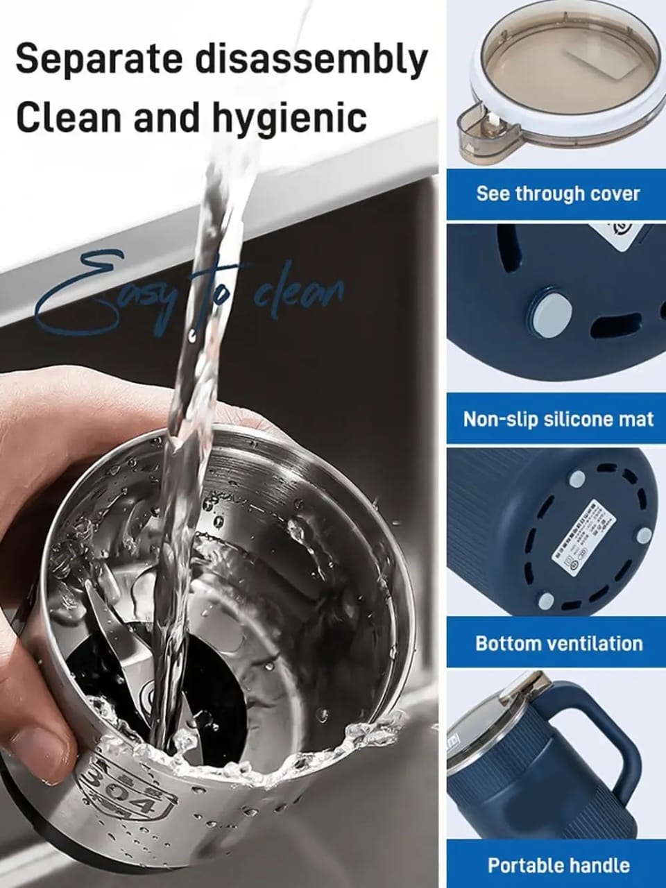 Electric mini grain / coffee grinder