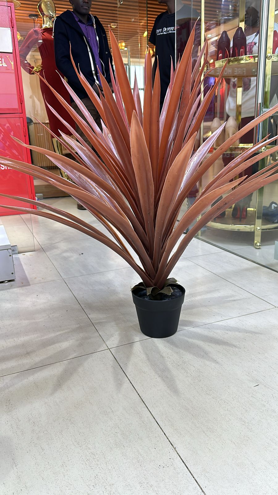 Real touch Artificial Bonsai plant( gladiolus plant)