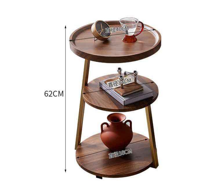 3 Tier Wooden Side Table