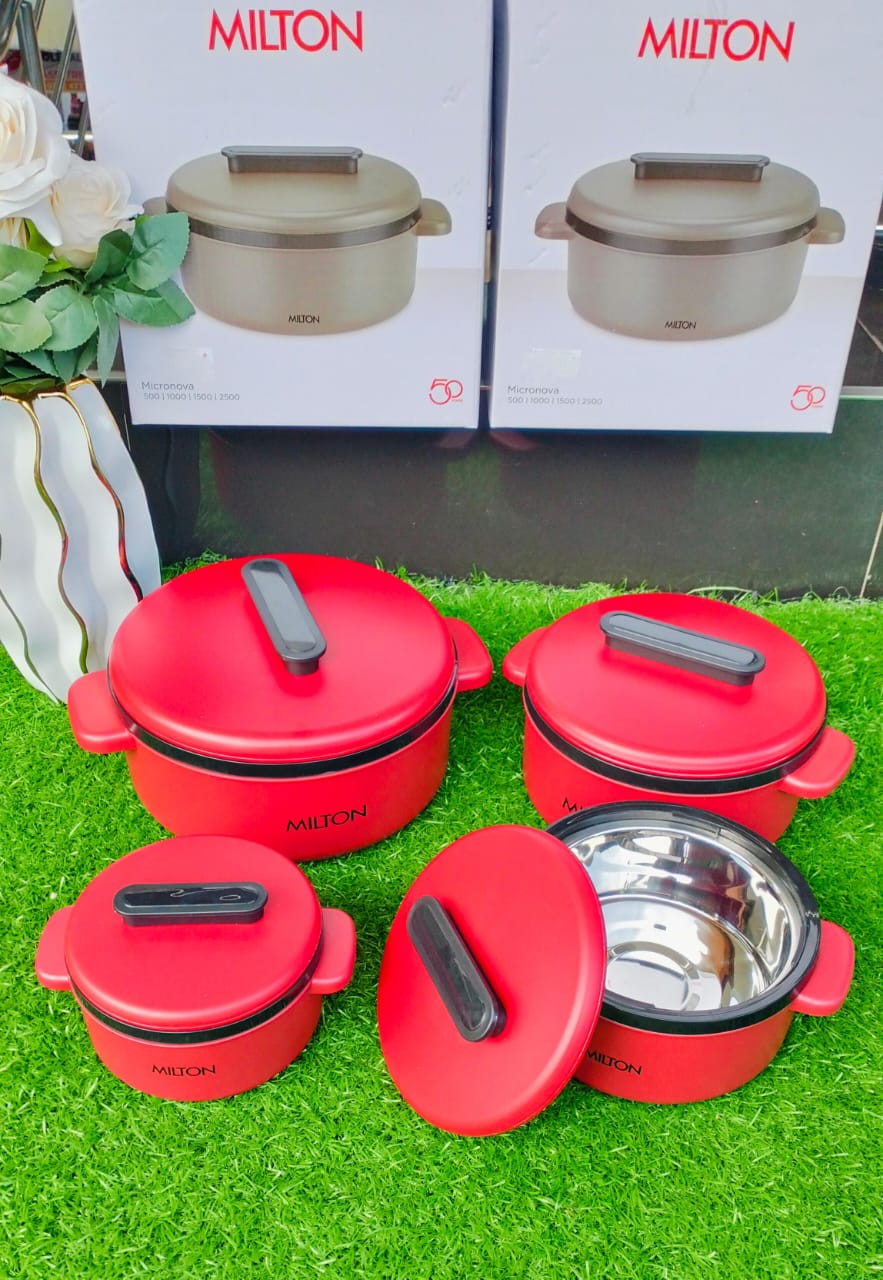 4pcs Luxurious Insulated Hotpot