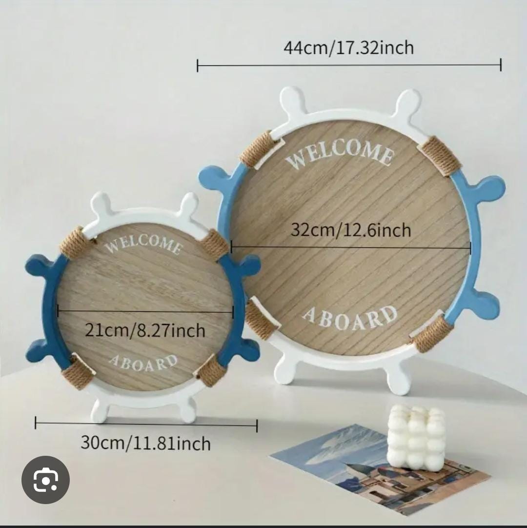 2 in 1 decorative Sailor Themed tray