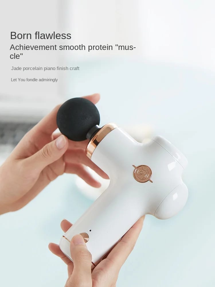 Portable mini Monica massage gun for women