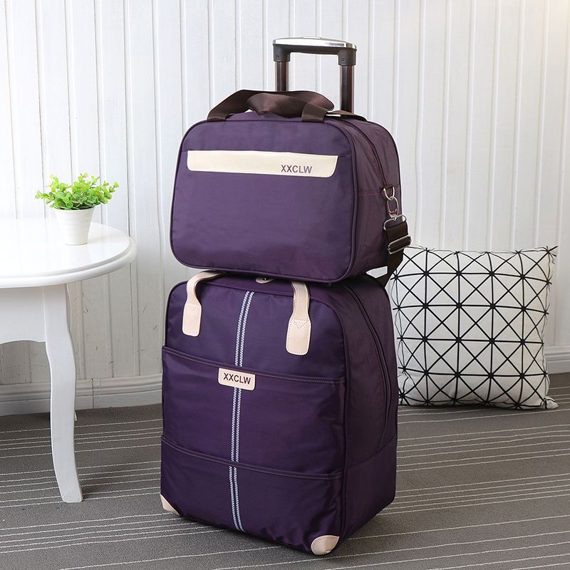 2 in 1 High Quality Big Sizes Trolley Travel Bags