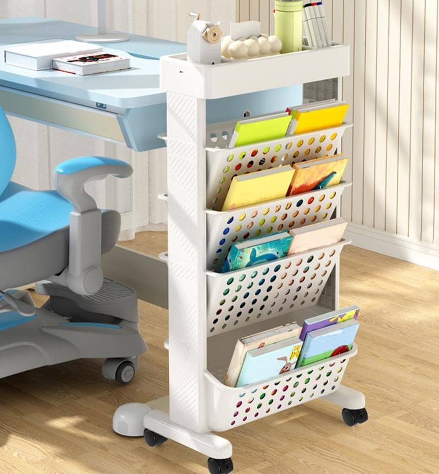 5 Tier Rolling Utility Cart