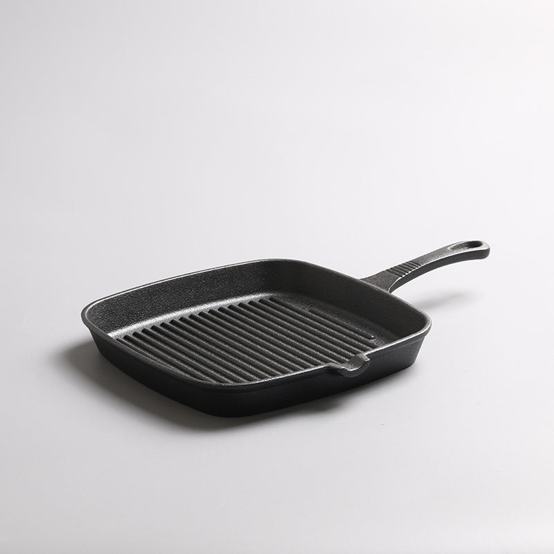 Thickened cast iron steak pan