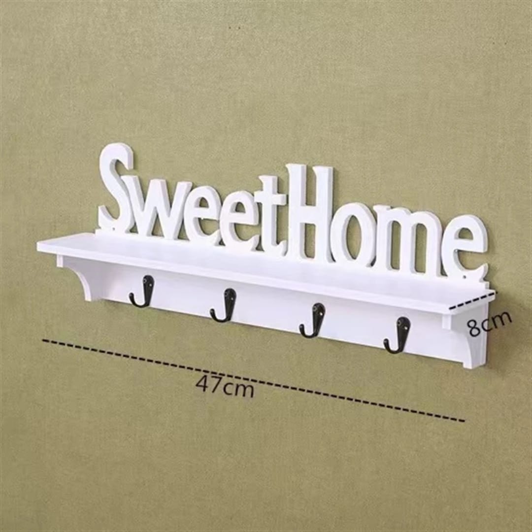 Creative Sweet Home Wall Mounted Organizer (Key Holder )