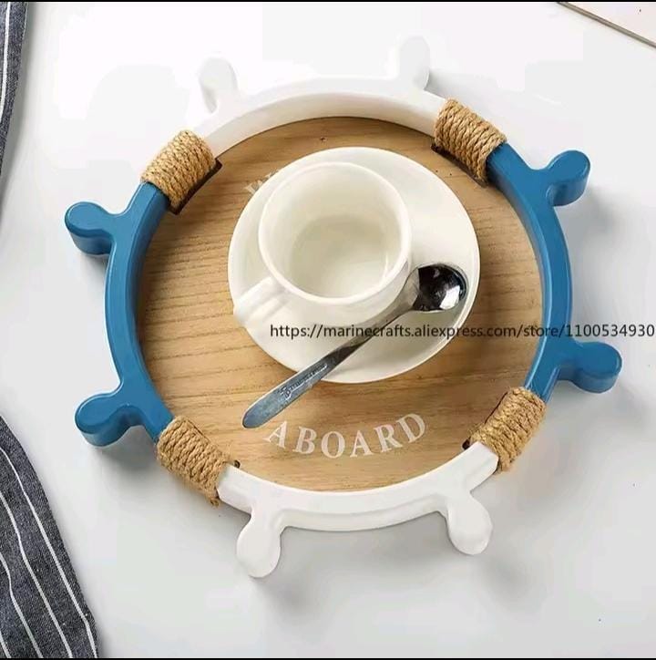 2 in 1 decorative Sailor Themed tray
