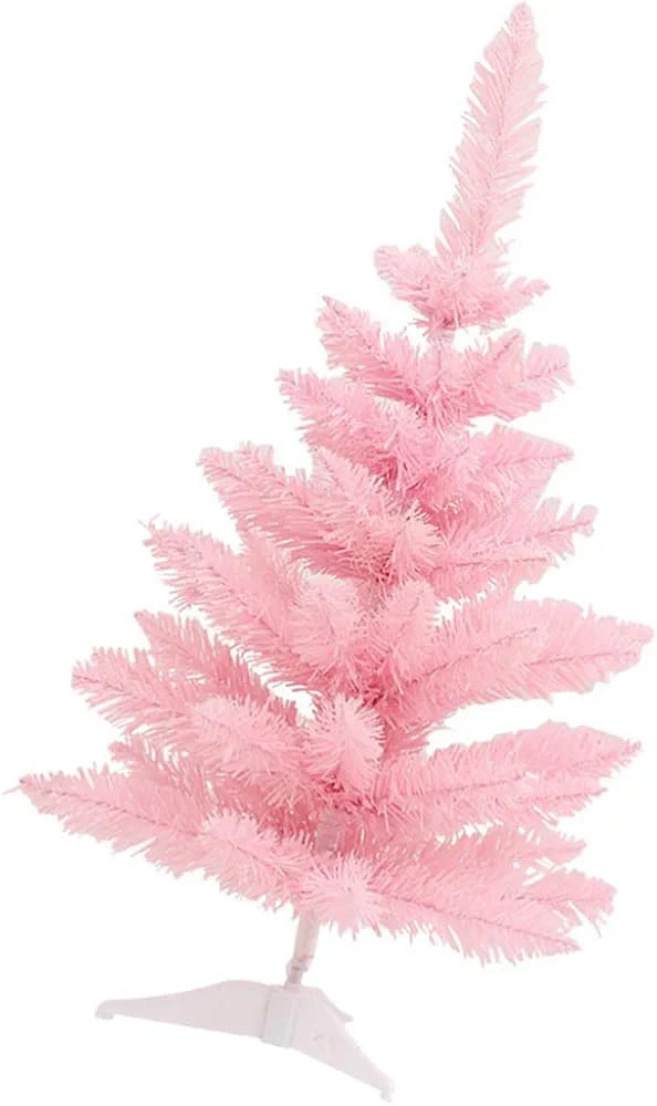 Mini Table Top Christmas Tree With Decorations and Lights