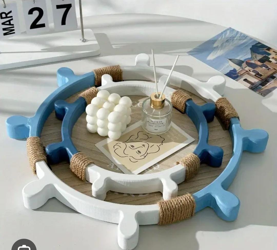 2 in 1 decorative Sailor Themed tray