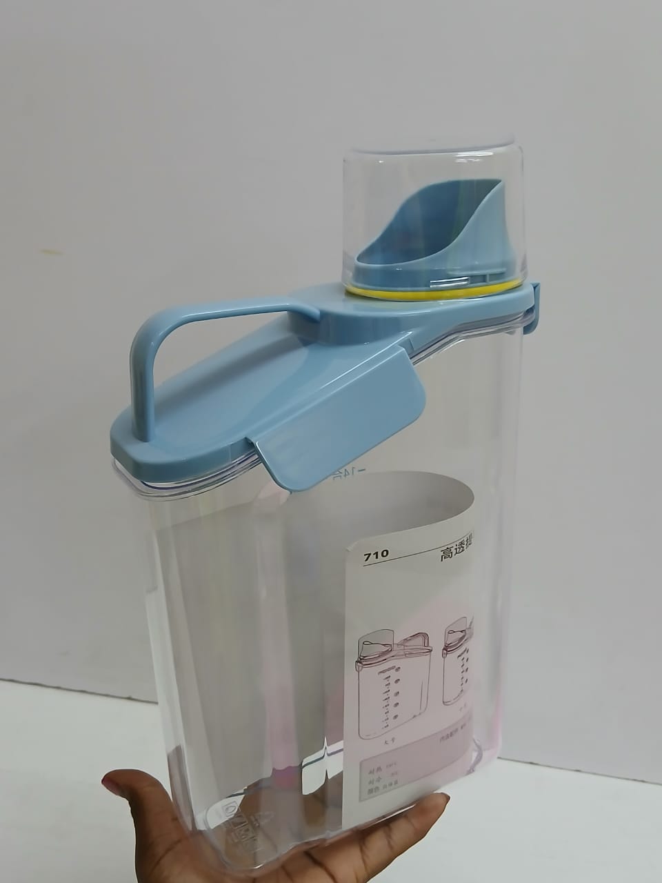 High quality Acrylic Airtight cereal container