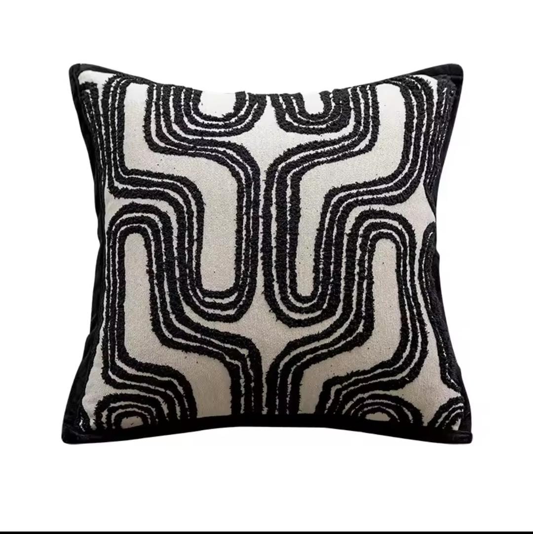 Luxury thick retro throw pillow covers