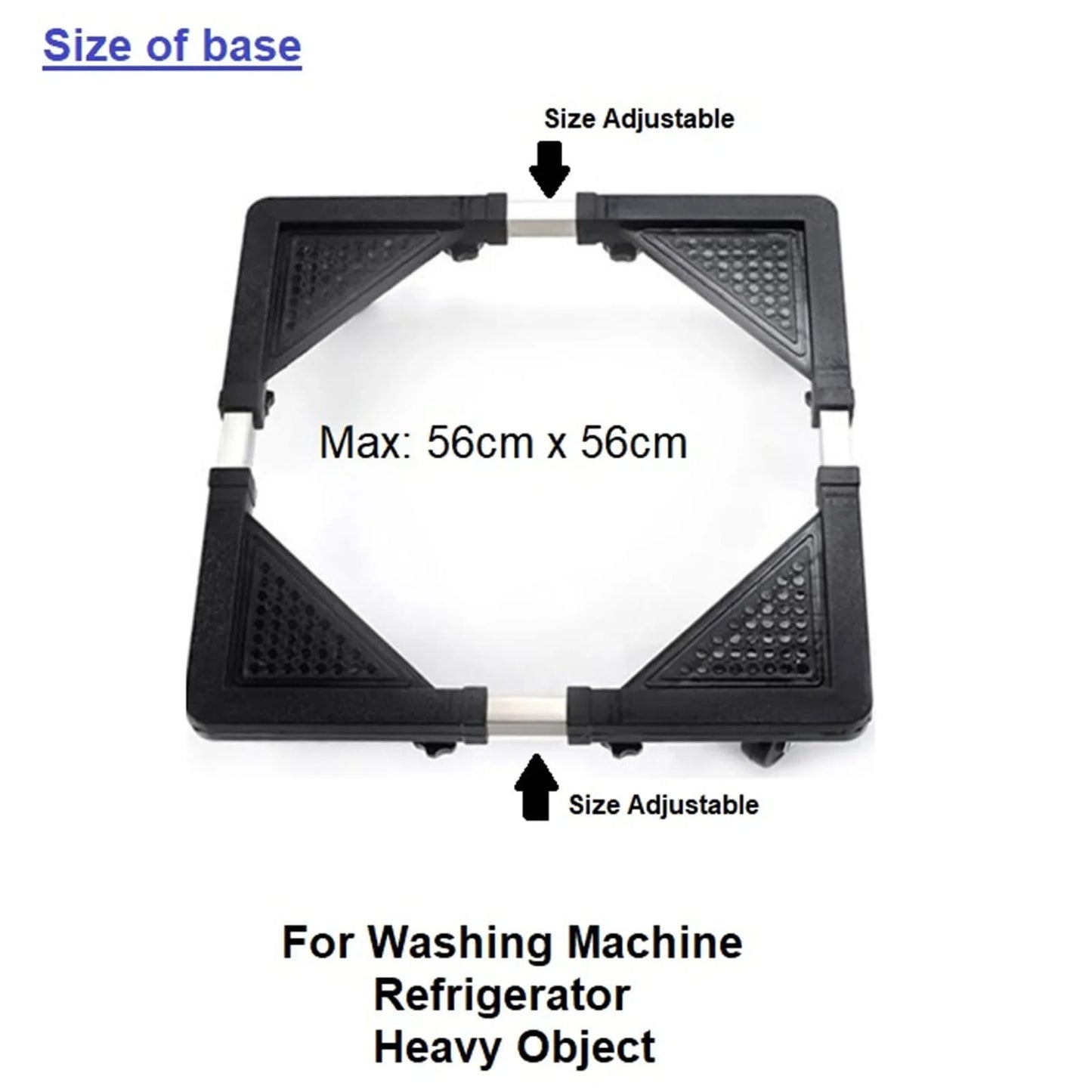 Adjustable fridge/ washing machine