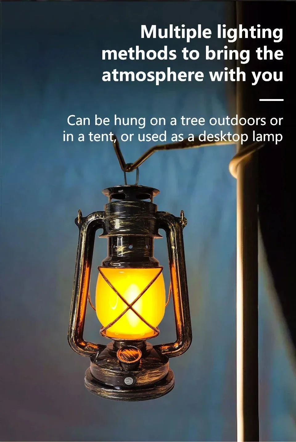 Solar energy and charging lamp lantern