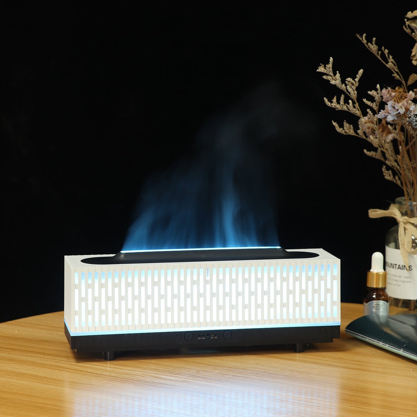 Flame aromatherapy diffuser
