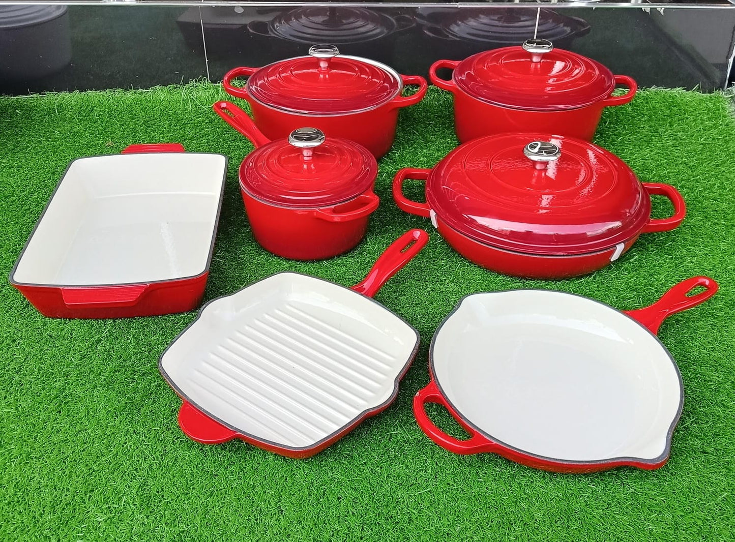 Enamel Cast iron cooking pots