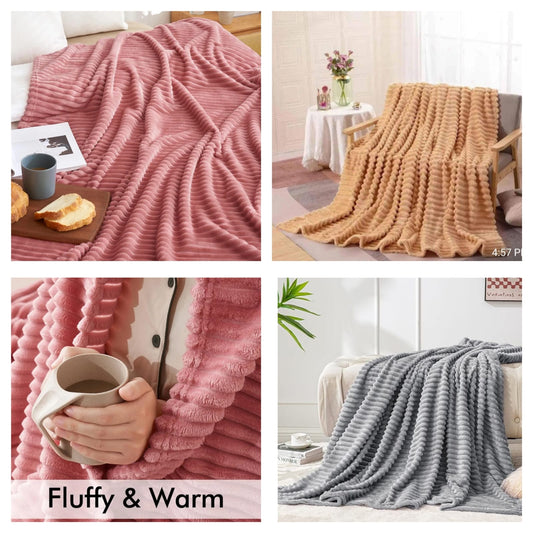 Velvet Warm &fluffy Throw Blanket