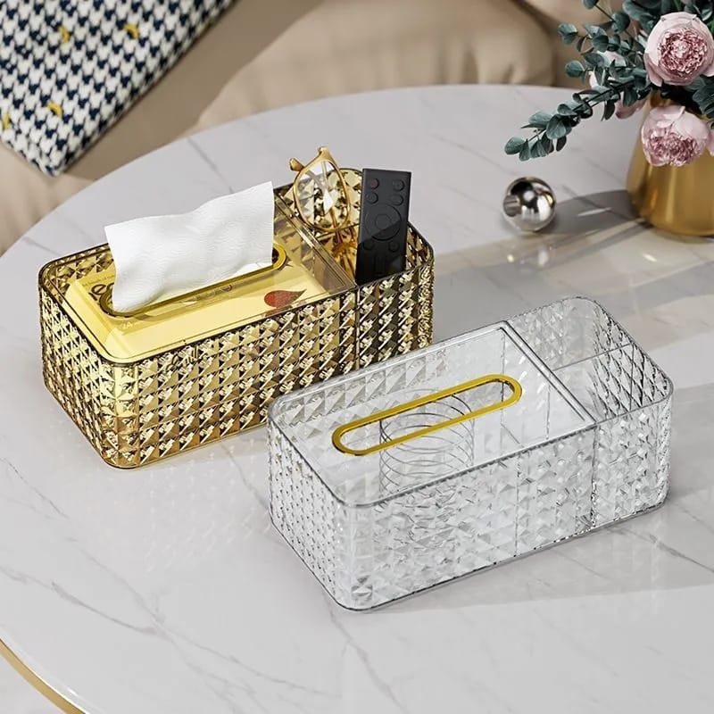 Classy acrylic serviette holder