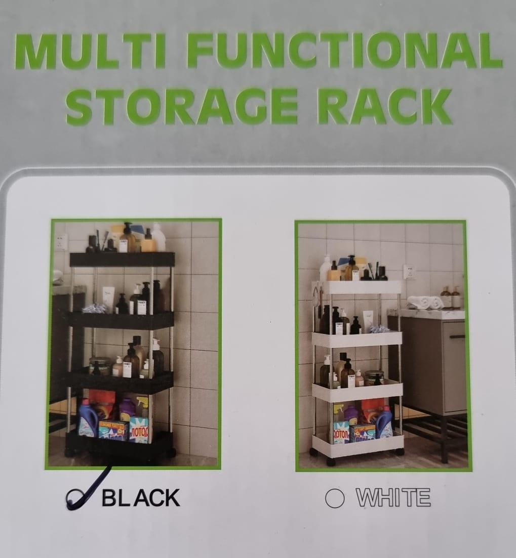 WSB1002 Multifunctional 4 layer trolley rack