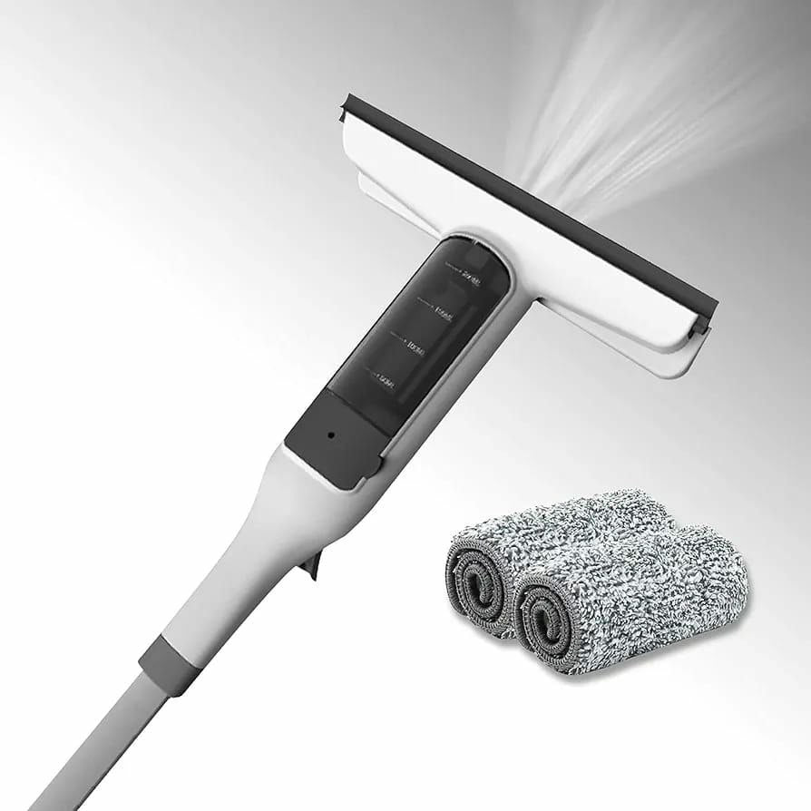 Window Cleaner with sprayer and squeegee