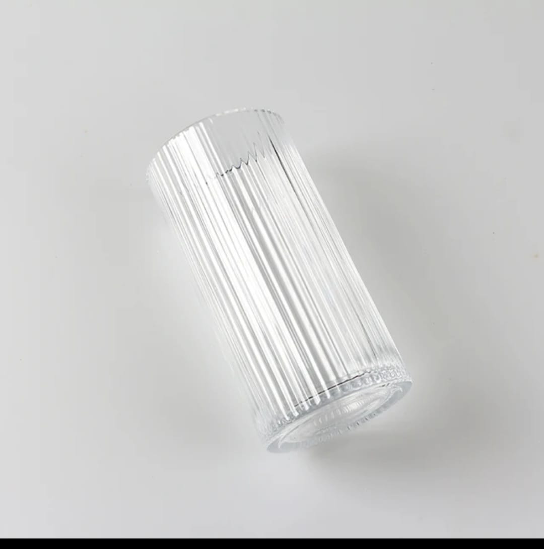 Vertical stripe Highball glass