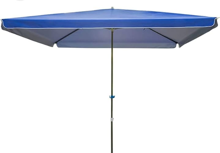 Large rectangular outdoor umbrellas