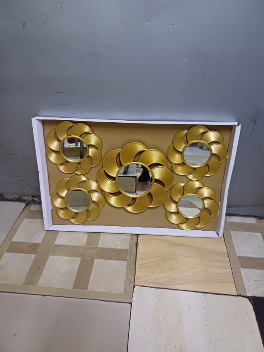 5 in 1 decorative mirror set