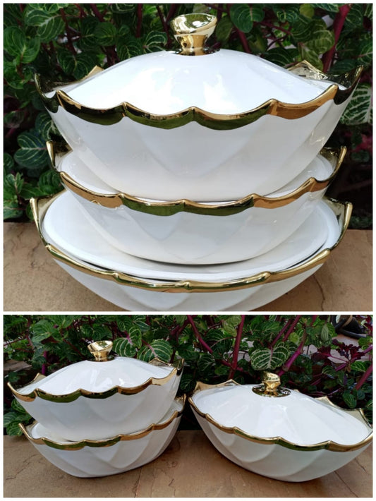 Boat shaped Serving bowls