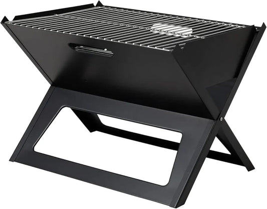 Portable BBQ Grill With Cooking Plate