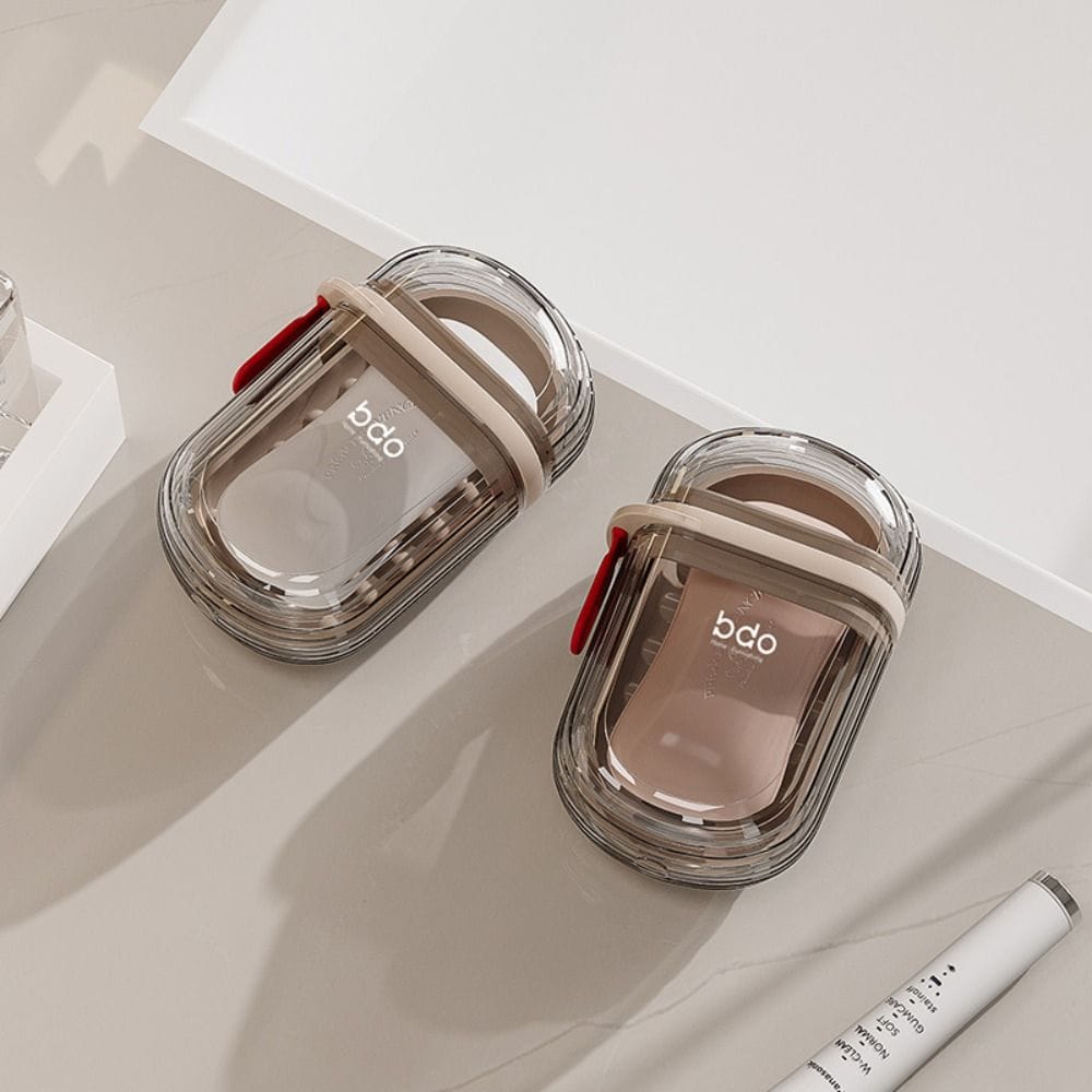 Travel soap dish case