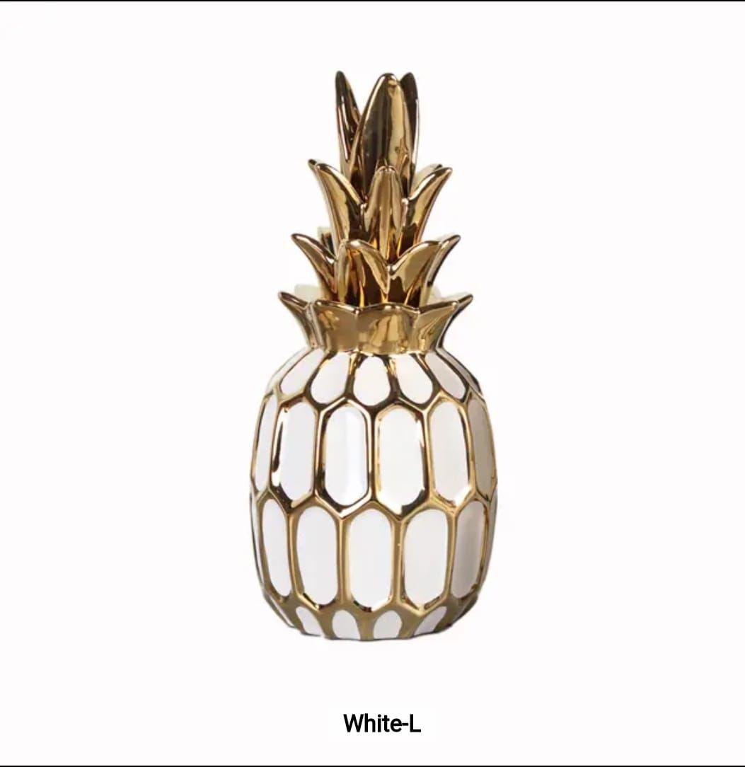 Decorative luxury pineapple sculpture