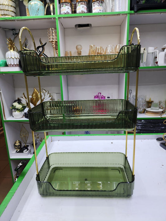 3Tier rectangular cosmetic organizer