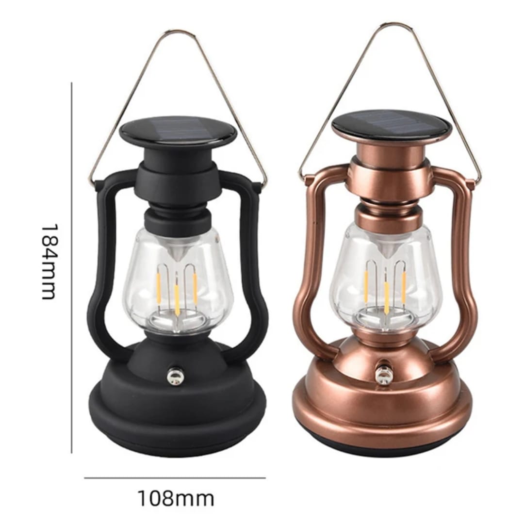 3 in 1 Solar/Rechargeable /Manual Lantern Lamp